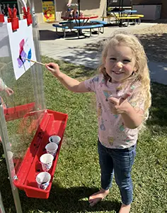 Art at Joyful Noises Christian Preschool 